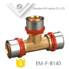 EM-F-B140 de bonne qualité raccord en laiton de presse de T pour le tuyau de PAP type U